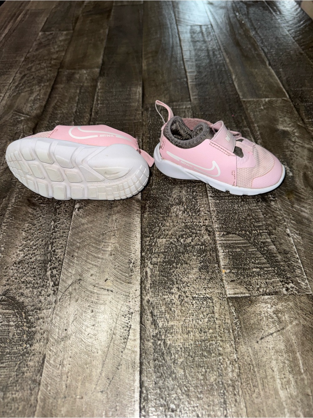 Nike Kids Pink Slip-On Athletic Sneakers - Picture 3 of 4
